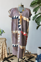 Load image into Gallery viewer, The Highlands Foundry Brown Heirloom Quilt Dress THF85