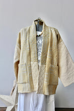 Load image into Gallery viewer, The Highlands Foundry Natural Quilt + Natural Coverlet Coat THF38