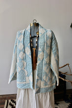 Load image into Gallery viewer, The Highlands Foundry Light Indigo Quilt Coat THF30