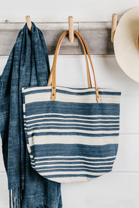 Stripe Mud Cloth Tote(Sold Out)