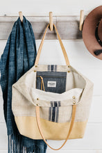 Load image into Gallery viewer, Stripe Grain Sack Tote (Sold Out)