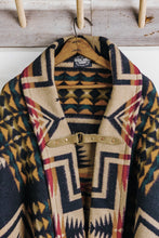 Load image into Gallery viewer, Wool Aztec Poncho