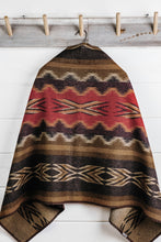 Load image into Gallery viewer, Wool Blanket Poncho