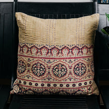 Load image into Gallery viewer, Kantha Quilt Pillow