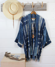 Load image into Gallery viewer, Indigo Shibori Duster Jacket(Sold Out)