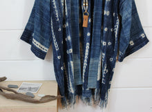 Load image into Gallery viewer, Indigo Shibori Duster Jacket(Sold Out)