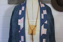 Load image into Gallery viewer, Indigo Quilt Back Duster Jacket