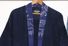Load image into Gallery viewer, Indigo + Chinese Batik Jacket