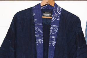 Indigo + Chinese Batik Jacket