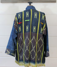 Load image into Gallery viewer, Indigo Ikat Jacket