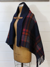 Load image into Gallery viewer, Wool Blanket Poncho