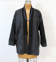 Load image into Gallery viewer, Washed Black Haori Jacket