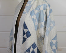 Load image into Gallery viewer, Heirloom Indigo Quilt Coat