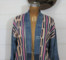 Load image into Gallery viewer, Indigo Ikat Jacket