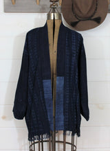 Load image into Gallery viewer, Indigo Shibori Jacket