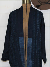 Load image into Gallery viewer, Indigo Shibori Jacket