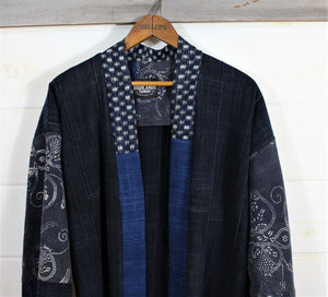 Indigo Batik Jacket ( Sold Out )