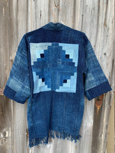 Load image into Gallery viewer, Indigo Quilt Jacket