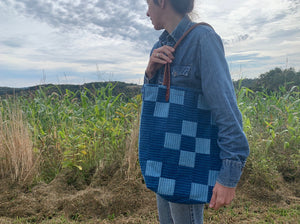 The Highlands Foundry X Salt + Still Reverse Quilt Tote